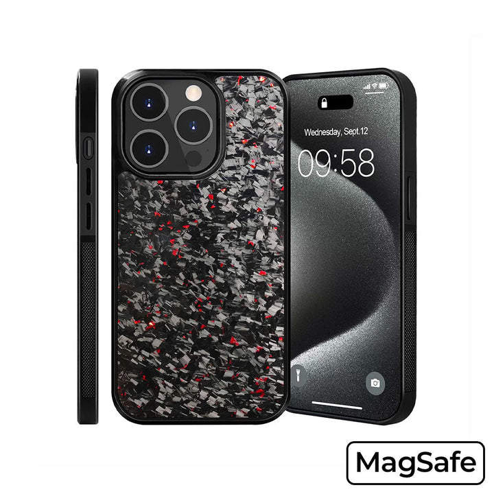 iPhone ForgedGrip™ Series Case - Rubin mit MagSafe